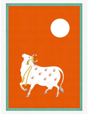 Pichwai Cow